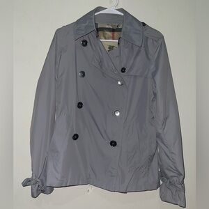 NWOT Burberry Double Breasted Belted Coat